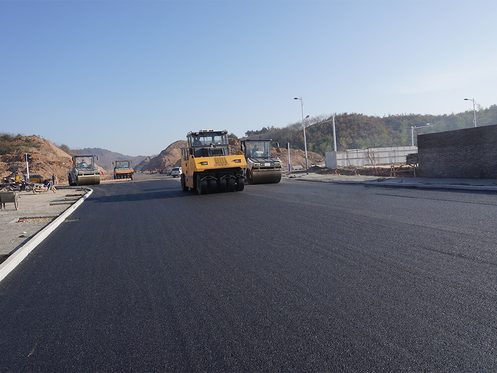 安徽金寨现代产业园区路网项目-黄林路（2014年5月）
